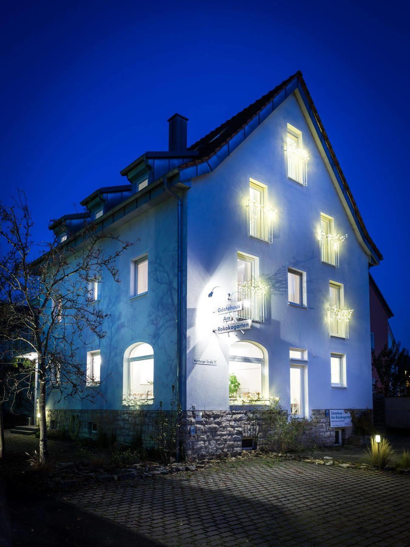 Hotel Am Rokokogarten Veitshöchheim Eksteriør billede